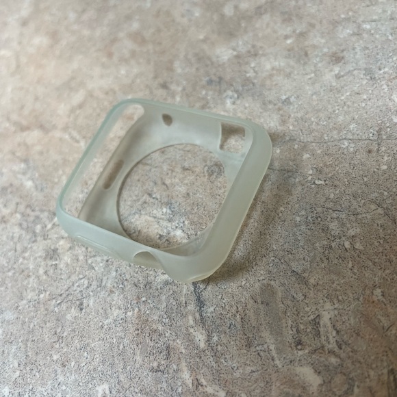 Bundle of 3 Silicone and Plastic Smart Watch Face Cases, 38 mm Face - Picture 3 of 6